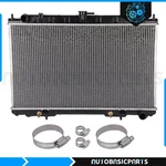 For 1999-2003 Nissan Maxima Aluminum Radiator With Oil Hose Clamps Kit New. Price: $64.98.