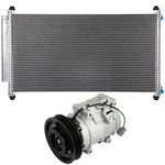 Aluminum Condenser & Compressor For 2005 2006 2007 Honda Odyssey New. Price: $192.16.