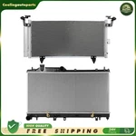 Aluminium Radiator & A/c Condenser Cooling Kit For 2010-14 Subaru Legacy Outback New. Price: $110.38.