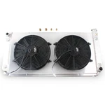 3ROW Radiator With 2*FAN 34"CORE For 1988-1999 Chevy C/k 1500 2500 3500 Luxerad New. Price: $270.00.