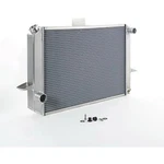 1970-74 Mopar E-body Std Trans Polished Finish 33"X19" Cross-flow Radiator With New. Price: $821.99.