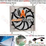 CC521 Aluminum Radiator Shroud Fan Kit 1966-1977 Ford Bronco Wagon Roadster New. Price: $99.00.