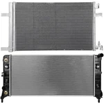 For Chevrolet Impala 2014-2016 3.6L Aluminum Radiator & Ac Condenser Cooling Kit New. Price: $116.95.