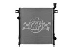 RADIATOR-1 Row Plastic Tank Aluminum Core Csf 3419 Fits 2007 Dodge Nitro New. Price: $212.38.