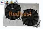 4 Rows Aluminum Radiator+shroud+fan Fits 1970-1981 Chevy Camaro V8 Mt 26"CORE New. Price: $236.55.