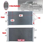 Aluminum 3ROW Radiator For Chevrolet Silverado 2500 3500 Duramax 6.6L 2001-2005. New. Price: $209.00.