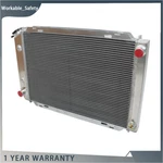 1979-1993 Ford Mustang Gt/lx At/mt Row Full Aluminum Racing Radiator CC138 New. Price: $97.92.