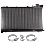 Radiator W/ Universal Oil Hose Clamps Kit For 1999-2001 Subaru Impreza 2.2L New. Price: $57.19.