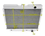 Er Champion 3 Row Radiator P/s Notched For 1959-1962 Chevrolet Caprice New. Price: $330.93.