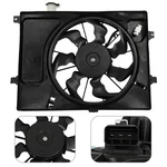 Radiator Cooling Fan Assembly 2011-2013 Hyundai Elantra 2014 Kia FORTE5 New. Price: $55.58.