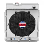 Aluminum Radiator + Shroud&fan 1964-1966 Ford Mustang V8 260 289 New. Price: $179.99.