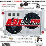 Core Radiator W/ Shroud Fan 85-97 Ford Bronco F150 F250 F350 4.9L New. Price: $359.00.
