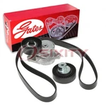 Gates Complete Alternator Water Pump Power Steering Serpentine Belt Drive Wi New. Price: $138.01.