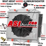 Asi Row Radiator Shroud Fan Fit 1949-1951 Mercury Car Flathead Configuration New. Price: $359.00.