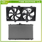 Fit For 2012 2013 2014-2016 2017 Toyota Camry 2.5L Cooling Fan & Radiator Kit New. Price: $132.35.