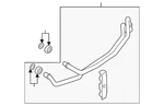 Genuine Audi Hvac Heater Hose Outlet Tube 4H0-898-037-D New. Price: $98.89.