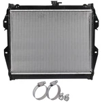 For 1992-1995 Toyota 4RUNNER Radiator With Universal Oil Hose Clamps Kit New. Price: $65.49.
