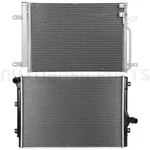 For 2011-2014 Volkswagen Jetta 2.0L Aluminum Radiator & Ac Condenser New. Price: $108.78.