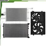 For 1999-2005 Volkswagen Jetta 1.9L Radiator & Condenser Cooling Fan Kit New. Price: $190.98.