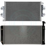 Radiator & Condenser Cooling Kit For 2004-18 Chevrolet Express 2500 3500 6.0L New. Price: $198.71.