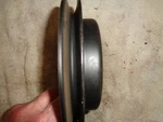 Motor Crankshaft Pulley, 58-62 Corvette New. Price: $139.95.