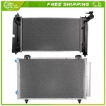 Aluminum Radiator And Condenser Cooling Kit For Toyota Corolla 2003-2004 New. Price: $111.35.