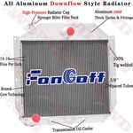 3 Row Radiator For International Harvester L/r/s Series Trucks 1951-1957 New. Price: $139.00.