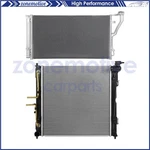 For 2015 Kia Optima Automotive Aluminum Radiator & Ac Condenser Cooling Kit New. Price: $124.93.