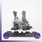 Audi 4M Q7 Engine Radiator Lower Cover Air Duct Baffle Bracket Set Oem Used. Price: $96.23.