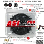 Row Radiator Shroud Fan 1966-1970 Ford Mustang Falcon/ 63-69 Fairlane New. Price: $209.00.