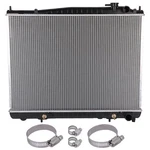 For 97-00 Infiniti QX4 96-00 Nissan Pathfinder Radiator With Oil Hose Clamps Kit New. Price: $66.06.