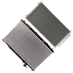 New Assembly Radiator + Condenser For 07 08 09 Honda Cr-v 2.4L L4. Price: $122.79.