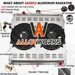 Row Aluminum Radiator Shroud Fan Fit 2007-14 2019 Toyota Tundra SR5 4.0L New. Price: $399.00.