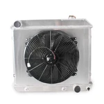For 1963-1966 Chevy C/k Pickup/ Pontiac Bonnevill 3ROW RADIATOR+16" Shroud Fan New. Price: $178.20.