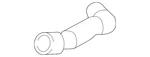 Genuine Volkswagen 2018-2024 Tiguan Connector Hose 5QN-122-157-AD New. Price: $76.82.