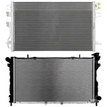 Radiator & Ac Condenser Cooling For 2005-2007 Chrysler Voyager Dodge Caravan New. Price: $134.39.