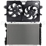 2008-2012 Ford Escape 3.0L Front Side Radiator & Cooling Fan Kit New. Price: $148.98.