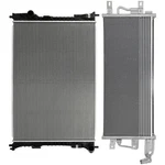 Aluminum Radiator & Ac Condenser Cooling Kit 2016-2019 Ford Explorer New. Price: $168.14.