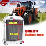 Upgrade 4 Rows Aluminum Radiator For Kubota Tractor Toyo 506 Models 15381-72060 New. Price: $259.00.