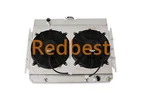 4 Row RADIATOR+SHROUD+12"*2FAN For 63-68 Chevy Impala Camino Chevelle Caprice New. Price: $284.05.