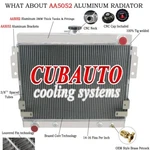 4 Rows Aluminum Radiator 1975-1978 Ford Mustang Ii 5.0L V8 302 Cubauto New. Price: $259.00.
