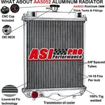 Asi RC411-42300 Radiator For Kubota Excavator U35S U35-S2 KX91-3S New. Price: $139.00.