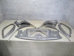 2015-2018 Porsche Macan 95B Engine Compartment Trim Panel Headlight Seal Set Used. Price: $287.07.