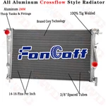 Aluminum Row Radiator For 2014-2018 2016 2017 Jeep Cherokee 2.4L 3.2L New. Price: $159.00.