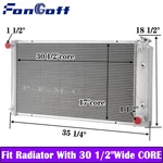 Row Radiator For 1977-1992 Cadillac Brougham/fleetwood /deville Pontiac 30"W New. Price: $144.95.