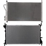 Radiator & Ac Condenser Cooling Kit 2005-2007 Ford Focus 2.0L 4-DOOR 5-DOOR New. Price: $109.99.