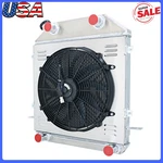 3ROW Radiator + Shroud Fan 1939-1940 Ford/deluxe/pickup/standard Flathead V8 New. Price: $232.99.