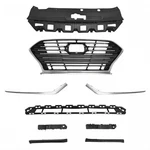 9PC For Sonata 2018-2019 Chrome Grille Mesh Bumper Moulding Retainer Bracket Set New. Price: $92.06.