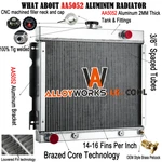 3 Row Aluminum Radiator For 1970-1972 1971 Dodge Dart Plymouth Duster Valiant V8 New. Price: $159.00.