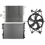 Electric Radiator Condenser Cooling Fan Kit For Ram 1500 2013 2014 2015 16-2018 New. Price: $265.19.